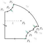 Poincare-Kompaktifizierung des Selkov-Systems mit Michaelis-Menten-Kinetik